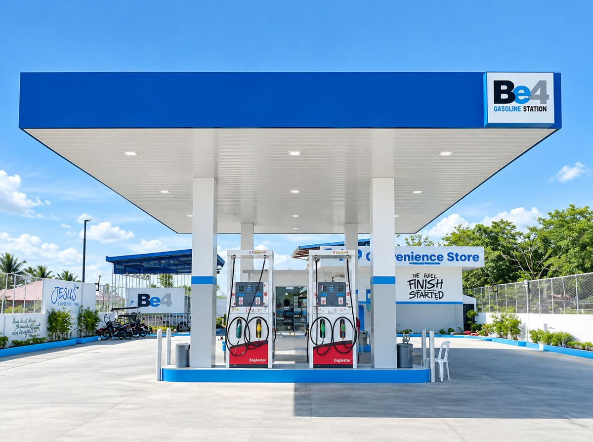 Be4 Gasoline Station in Sambat, Balayan