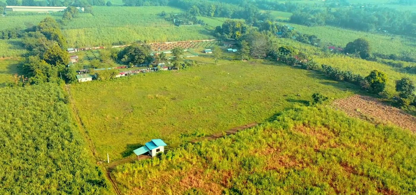 Aerial view of open land in Batangas